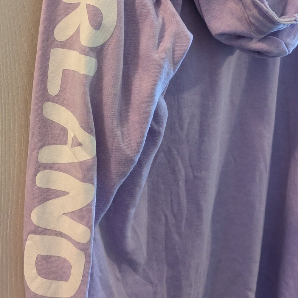 Ron Jon Surf Shop Purple Orlando Long Sleeve Pocket Surfer Hoodie Size Small - Picture 3 of 6